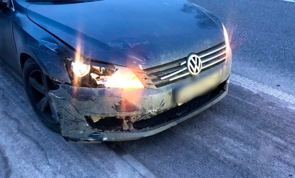 На Гайсинщині водій Volkswagen збив чоловіка, який переходив дорогу