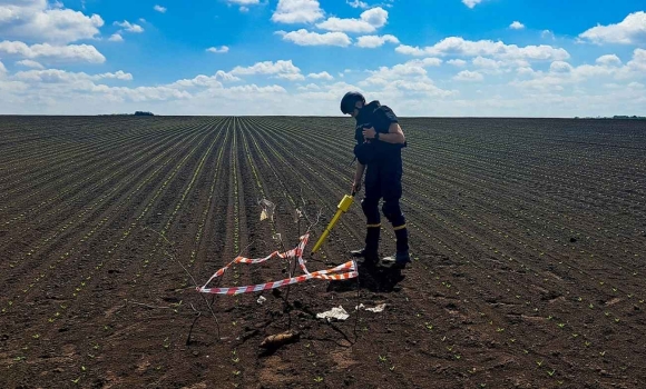 На Гайсинщині піротехніки знищили мінометну міну часів Другої світової війни