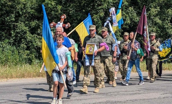На Гайсинщині поховали ветерана російсько-української війни