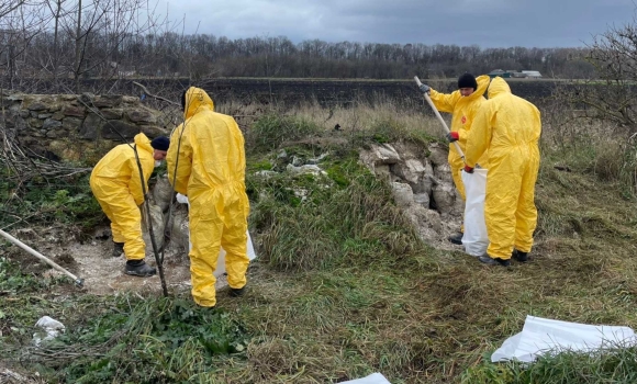 На Козятинщині утилізували небезпечні відходи пестицидів