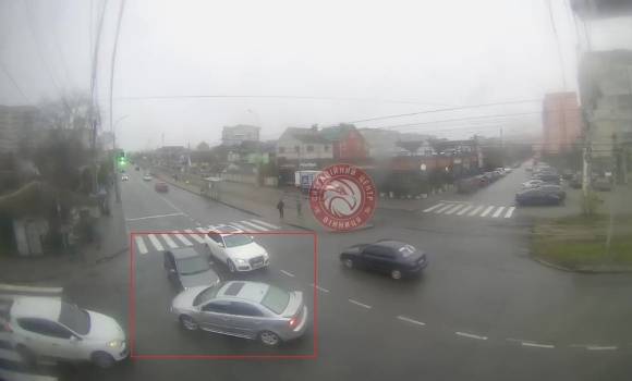 На перехресті вул.Келецької та Шевченка у Вінниці сталась ДТП