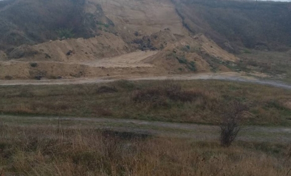 На родовищі в Тульчинському районі незаконно видобували пісок