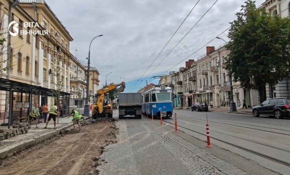 На Соборній у Вінниці стартував другий етап ремонту дорожнього покриття На Соборній у Вінниці стартував другий етап ремонту дорожнього покриття