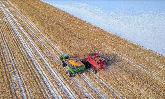 На Вінниччині аграрії зібрали чотири мільйони тонн зерна