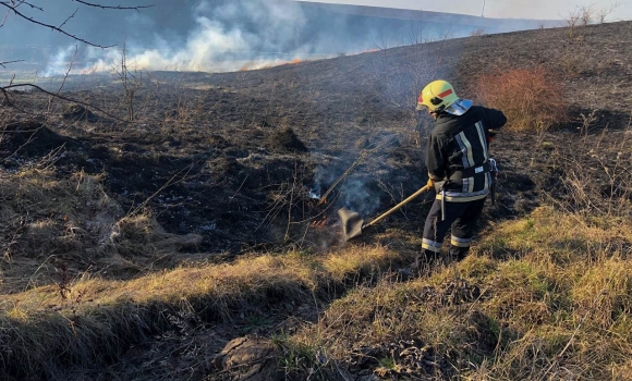На Вінниччині шість разів за добу гасили пожежі в екосистемахНа Вінниччині шість разів за добу гасили пожежі в екосистемах