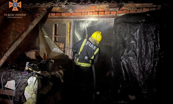 На Вінниччині за добу сталося дві пожежі - горіли приватні будинки