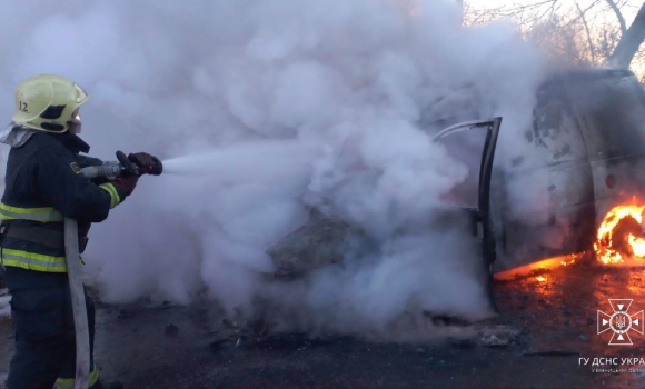 На Вінниччині за один день згоріли два автомобілі