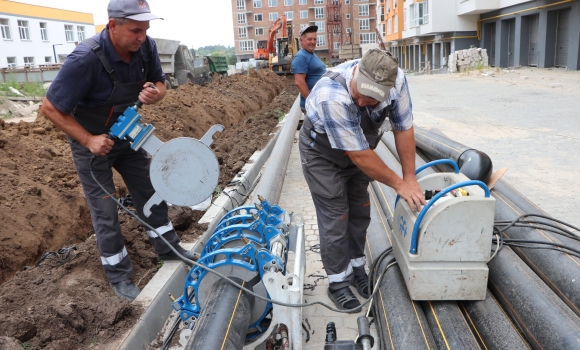 На Вінницьких Хуторах будують новий газогін - під'єднають 160 споживачів