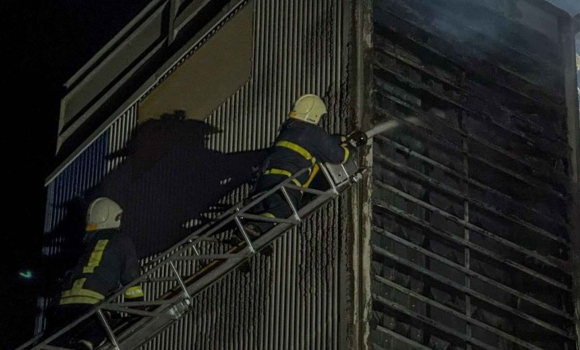 На Вінниччині горіла зерносушарка - причину пожежі з'ясовують