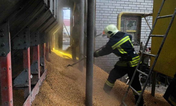 На Вінниччині горіла зерносушарка та приватні будинки у п'яти громадах