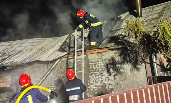 На Вінниччині горіли гаражі, господарські та не житлові споруди