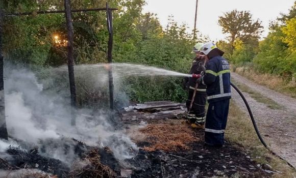 На Вінниччині горіли гаражі, літні кухні та сіно