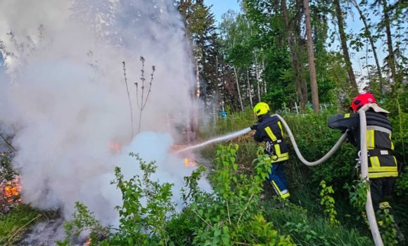 На Вінниччині ліквідували 20 пожеж на відкритій території