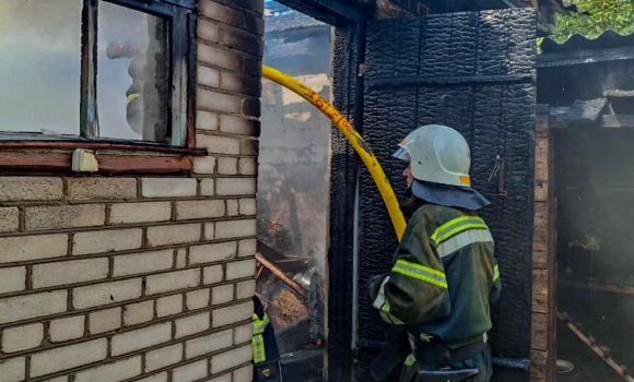 На Вінниччині під час пожежі важкі травми отримав 48-річний житель 