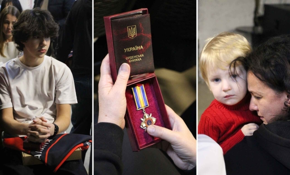 На Вінниччині родинам загиблих військовослужбовців вручили посмертні державні нагороди На Вінниччині родинам загиблих військовослужбовців вручили посмертні державні нагороди