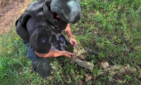 На Вінниччині сапери знищили п’ять боєприпасів часів Другої світової