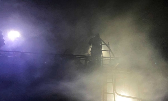 На Вінниччині спалахнула сушарка зернозберігального підприємства На Вінниччині спалахнула сушарка зернозберігального підприємства