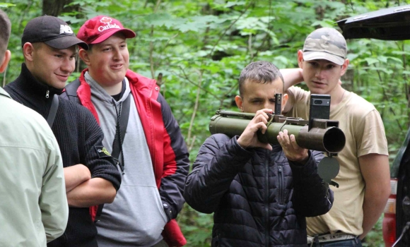 На Вінниччині відбувся черговий військово-патріотичний вишкіл для молоді