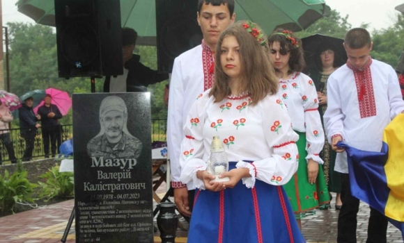 На Вінниччині відкрили ще одну Алею слави в пам'ять про загиблих односельців