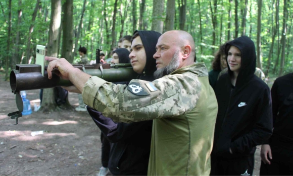 На Вінниччині влаштували черговий військово-патріотичний вишкіл «Шлях воїна»