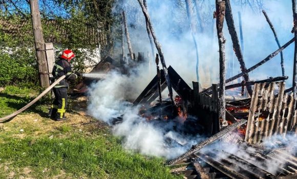 На Вінниччині внаслідок пожежі в приватному будинку загинув чоловік