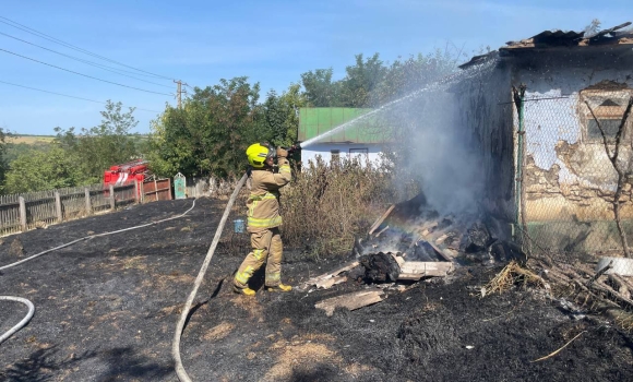 На Вінниччині вогонь обпалив понад 10 гектарів ґрунту