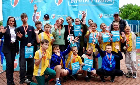 На Вінниччині визначили переможців обласного етапу Всеукраїнської шкільної ліги з легкої атлетики