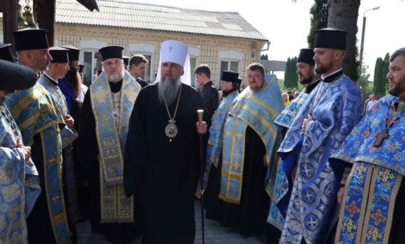 На Вінниччині з візитом побував та здійснив богослужіння Митрополит Епіфаній