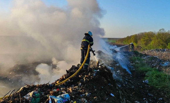 На Вінниччині за добу вогонь охопив майже 22 гектари землі
