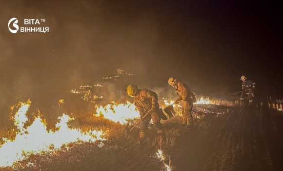 На Вінниччині за добу зафіксували 9 пожеж на відкритих територіях На Вінниччині за добу зафіксували 9 пожеж на відкритих територіях