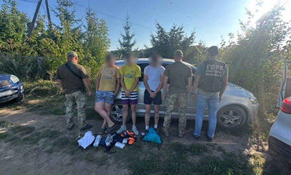 На Вінниччині затримали трьох плавців - порушників державного кордону