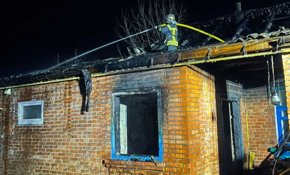 На Вінниччині згоріли чотири житлові будинки через несправність пічного опалення