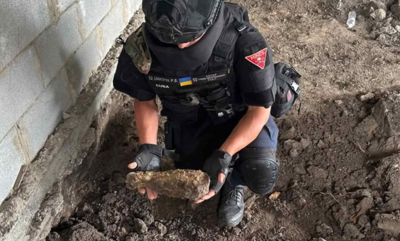 На Вінниччині знайшли мінометну міну часів Другої світової