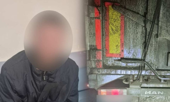 На вінницькій трасі зупинили водія вантажівки, який кермував під дією канабісу