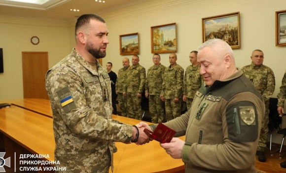 Начальника Могилів-Подільського прикордонного загону нагородили медаллю