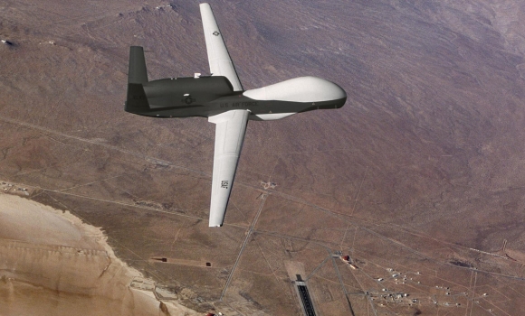 Над Вінниччиною помітили американський безпілотник Global Hawk які дані збирає