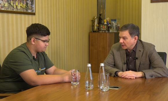 Наймолодший журналіст України поспілкувався із мером Вінниці