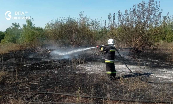 Недопалки та випалювання трави знову спричинили пожежі на Вінниччині вигоріли 14 гектарів Недопалки та випалювання трави знову спричинили пожежі на Вінниччині вигоріли 14 гектарів