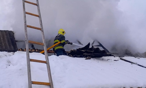 Несправність пічного опалення спричинила загоряння в приватному будинку у Вінниці