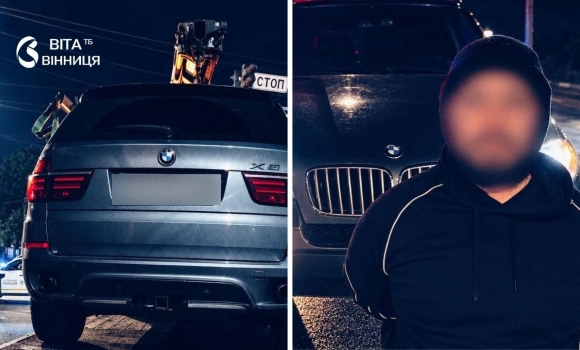 Нічна погоня у Вінниці авто порушника зупинили лише блокуванням