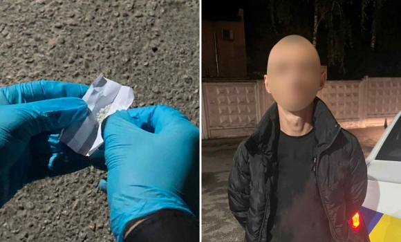 Нічними вулицями Вінниці вештався чоловік із наркотиками
