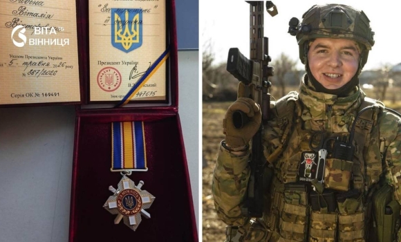 Орден «За мужність» III ступеня отримав молодий захисник з Брацлавської громади