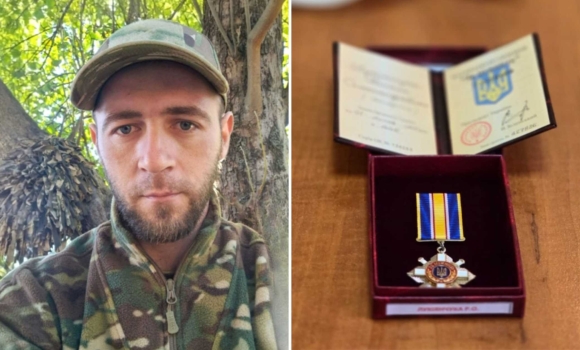 Орденом «За мужність» ІІІ ступеня (посмертно) відзначили молодого Захисника з Тульчинщини
