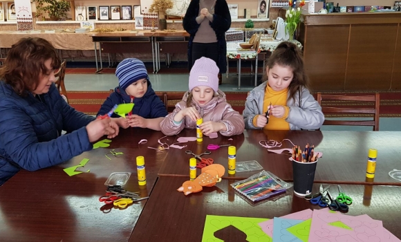 Вінницький палац дітей та юнацтва проводить майстер-класи для дітей біженців