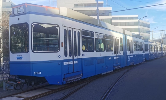 Перші вісім трамваїв Tram 2000 з Цюриха вже на шляху до Вінниці