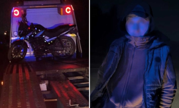 Під час комендантської години у Вінниці затримали п’яного водія мотоцикла Під час комендантської години у Вінниці затримали п’яного водія мотоцикла