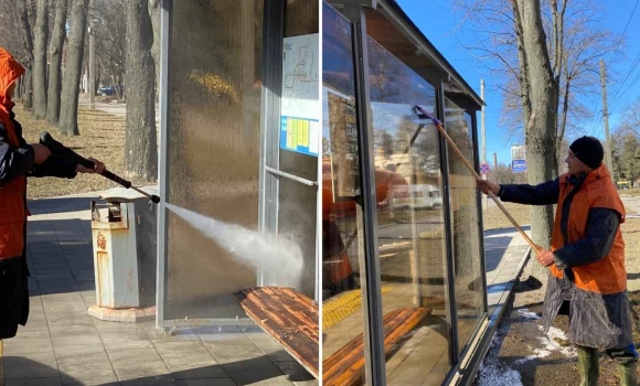 Після зими у Вінниці причепурять понад 200 зупинок громадського транспорту