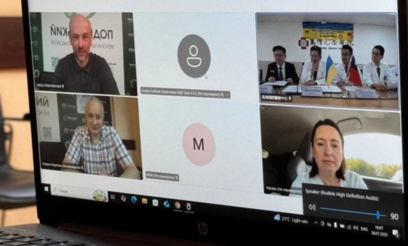 Подільський регіональний онкоцентр співпрацюватиме з Тайванською лікарнею