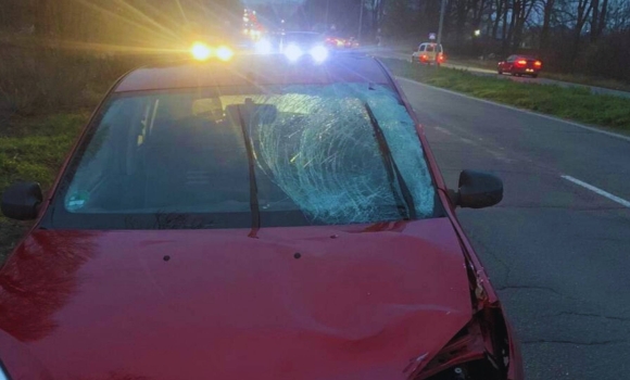 Поліція працює на місці смертельної ДТП на Барському шосе Поліція працює на місці смертельної ДТП на Барському шосе