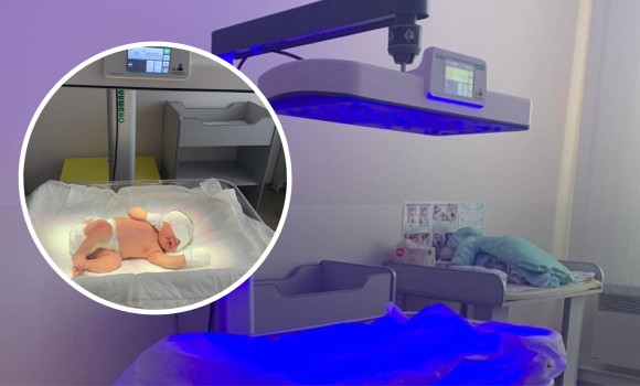 Пологове відділення у Калинівській лікарні тепер має лампу фототерапії